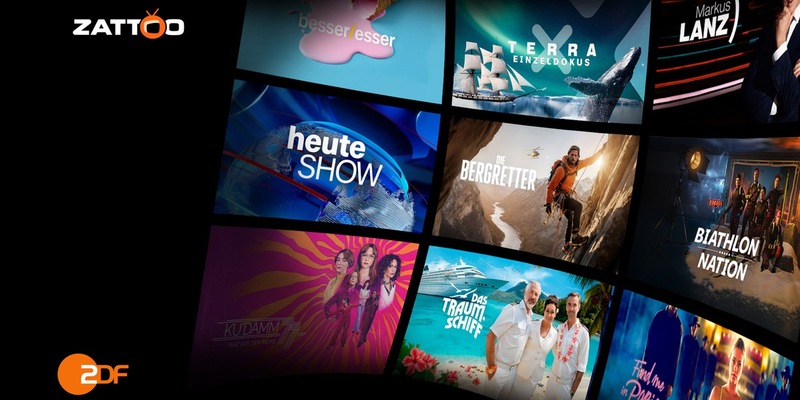ZDF-Streaming-Portal ab sofort direkt über Zattoo verfügbar - Foto: presseportal.de