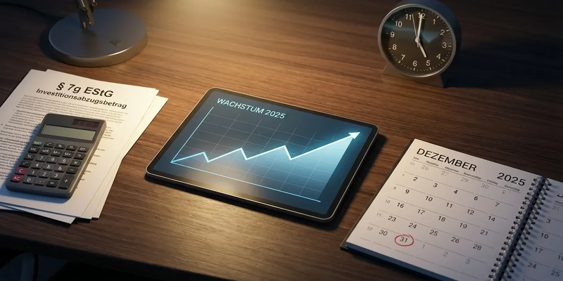 Steuerfalle 2025: Letzte Chance für Investitionsabzugsbetrag - Foto: über boerse-global.de