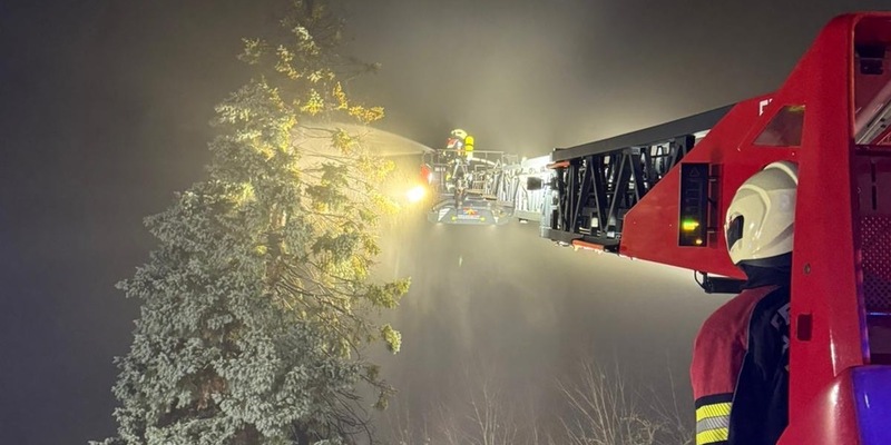 FW Allensbach: B1 Baum - Foto: presseportal.de