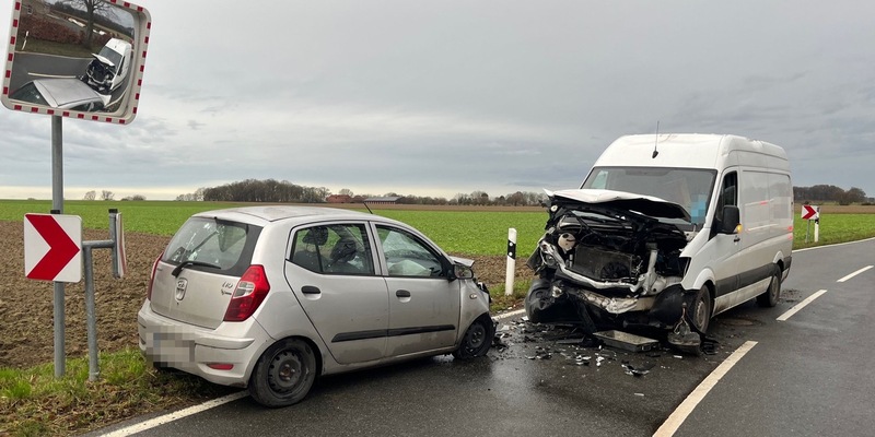 POL-COE: Billerbeck, K38, Esking/ Autos kollidieren - Foto: presseportal.de