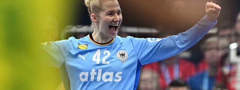 Emily Vogel weinte noch vor der Schlusssirene.  - Foto: Federico Gambarini/dpa