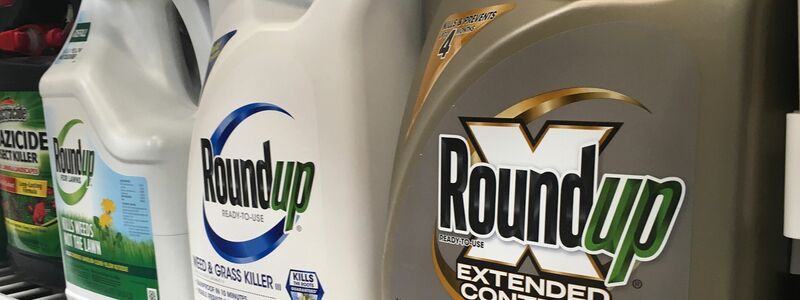 Behälter mit Roundup stehen in einem Ladenregal in San Francisco. (Archivbild) - Foto: Haven Daley/AP/dpa