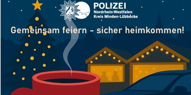 POL-MI: Verkehrssicherheitskampagne Gemeinsam feiern - sicher heimkommen - Foto: presseportal.de