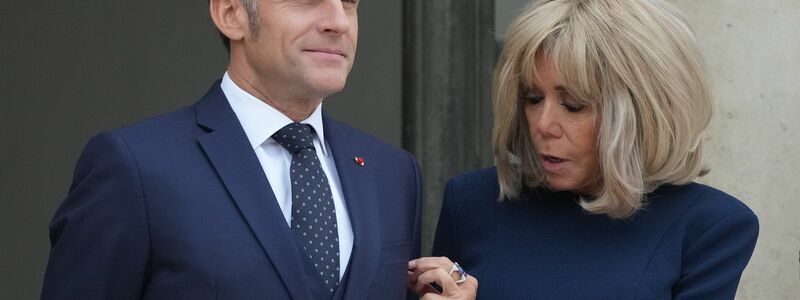 Brigitte ist eine der engsten Vertrauten ihres Mannes, Emmanuel Macron. (Archivbild) - Foto: Michel Euler/AP/dpa