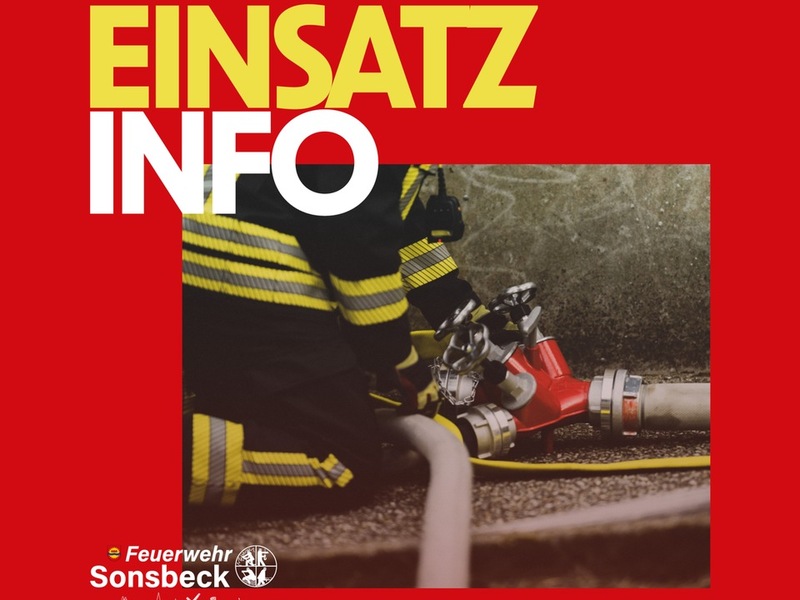 FW Sonsbeck: Verdächtiger Rauch - Nutzfeuer - Foto: presseportal.de