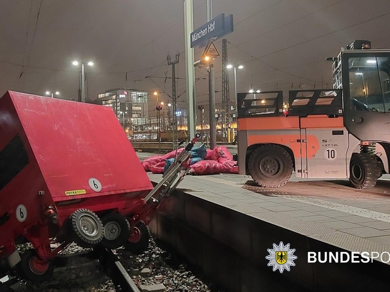 Bundespolizeidirektion München: Unfall am Hauptbahnhof München - Foto: presseportal.de
