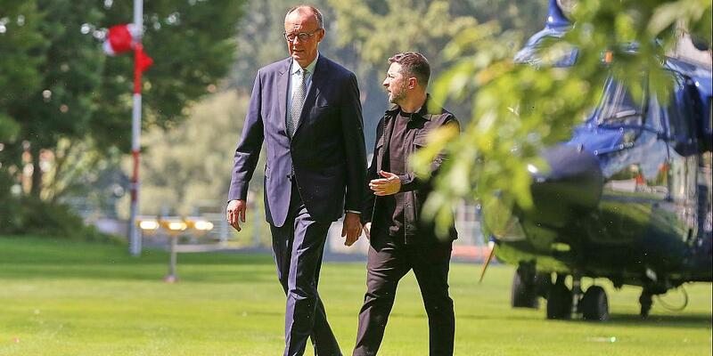 Friedrich Merz und Wolodymyr Selenskyj (Archiv) - Foto: über dts Nachrichtenagentur