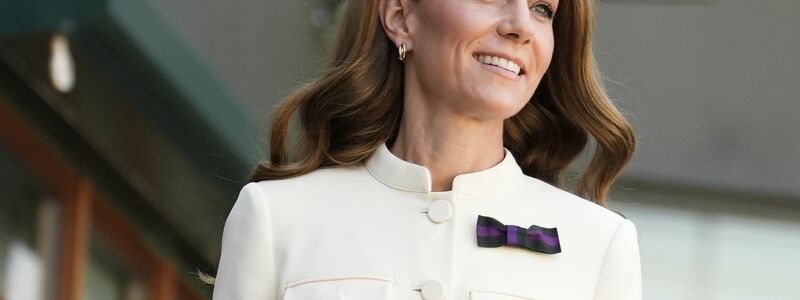 Prinzessin Kate konnte ihre Chemotherapie im vergangenen Jahr erfolgreich abschließen. - Foto: Jordan Pettitt/PA Pool/AP/dpa