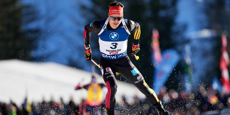 In Hochfilzen fand das zweite Staffelrennen des Olympia-Winters statt. - Foto: Matthias Schrader/AP/dpa