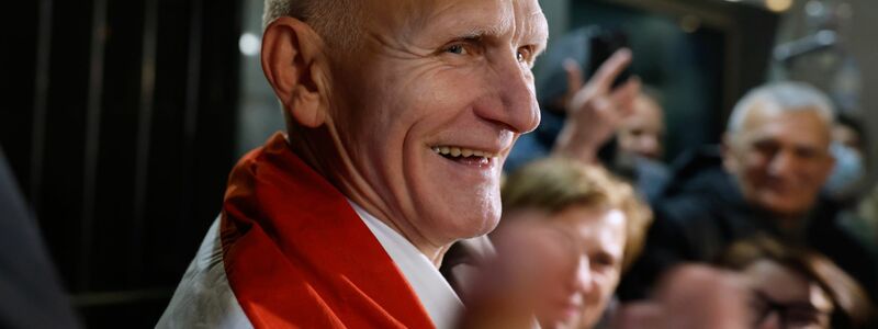 Die belarussische Oppositionsführerin Swetlana Tichanowskaja will die Freilassung auch Hunderter weiterer politischer Gefangener erreichen. - Foto: Mindaugas Kulbis/AP/dpa