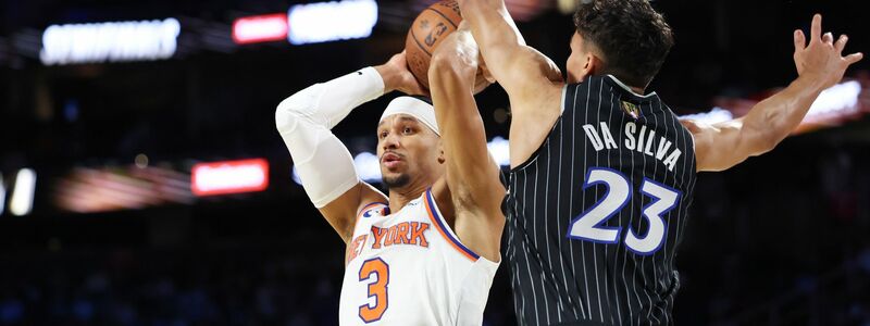 New Yorks Jalen Brunson war mit 40 Punkten der Topscorer in Las Vegas. - Foto: Ronda Churchill/AP/dpa