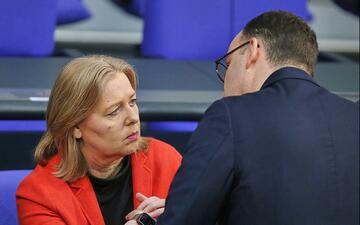 Bärbel Bas und Jens Spahn (Archiv) - Foto: über dts Nachrichtenagentur