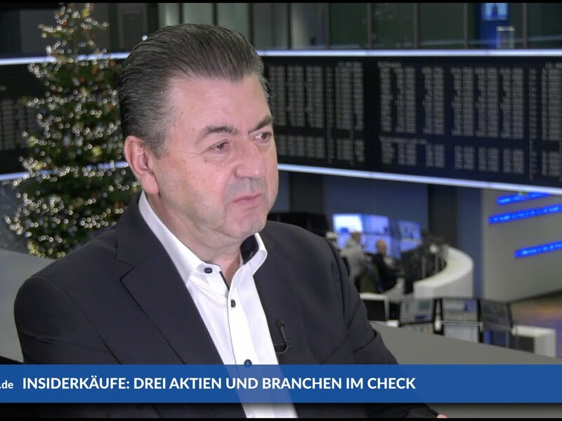 Robert Halver (Baader Bank): „Die Insider haben Vertrauen ins Unternehmen - Foto: inside-wirtschaft.de