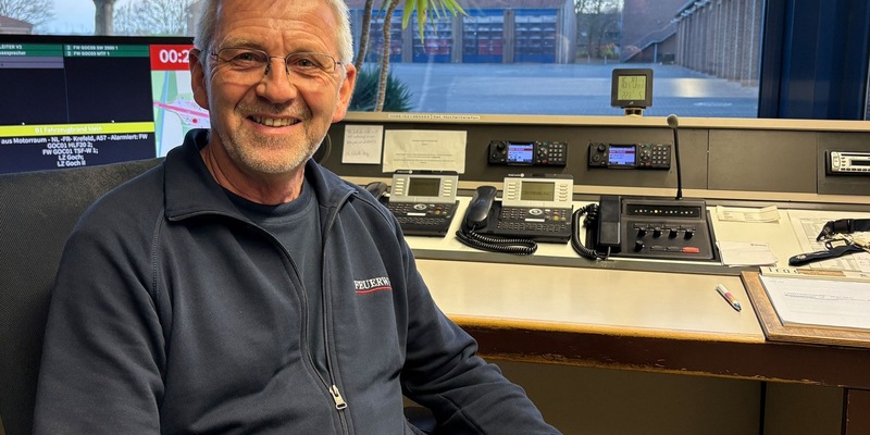 Feuerwehr Goch: Letzte Schicht für Berni Hüsmann - Foto: presseportal.de