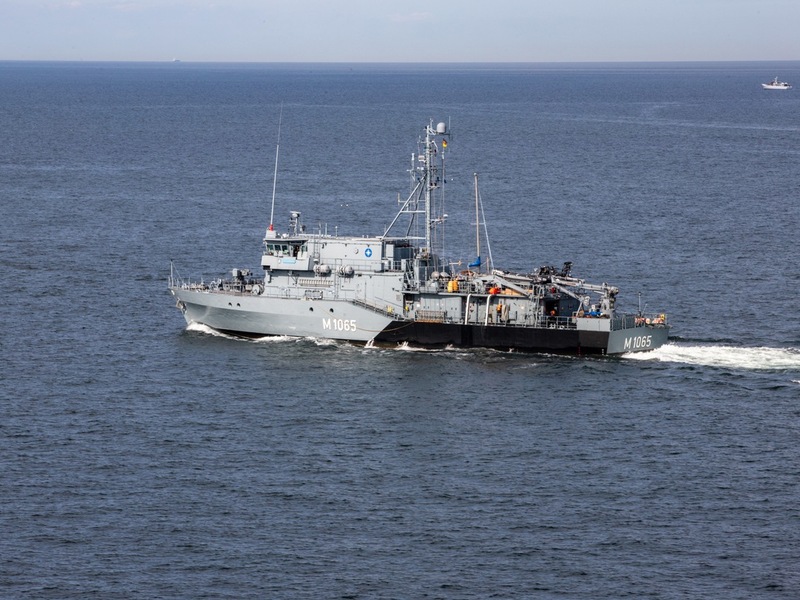 Die Welt ein kleines Stückchen sicherer gemacht- Minenjagdboot Dillingen kehrt aus NATO-Einsatz zurück - Foto: presseportal.de