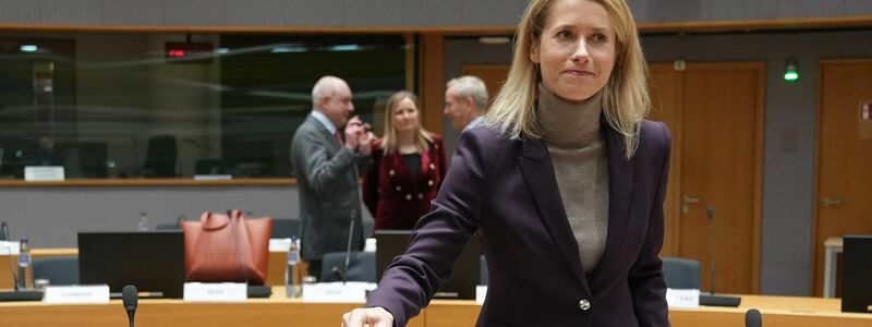 EU-Chefdiplomatin Kaja Kallas leitete das Außenministertreffen. - Foto: Virginia Mayo/AP/dpa