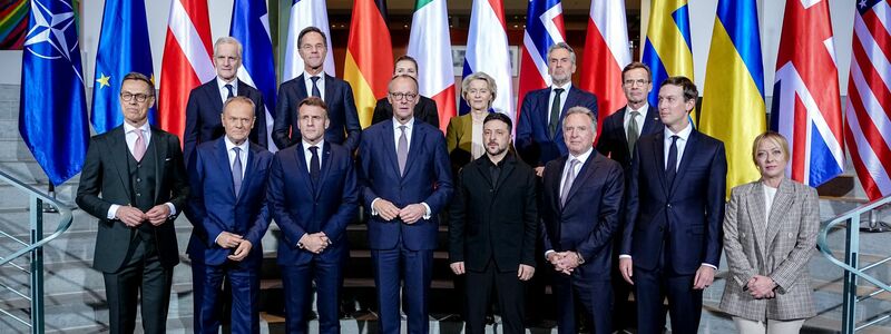 Die Spitzenrunde kam im Berliner Kanzleramt zusammen. - Foto: Kay Nietfeld/dpa-Pool/dpa