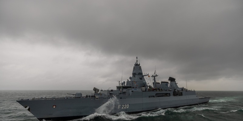 NATO-Verband: Fregatte Hamburg kehrt zurück - Foto: presseportal.de
