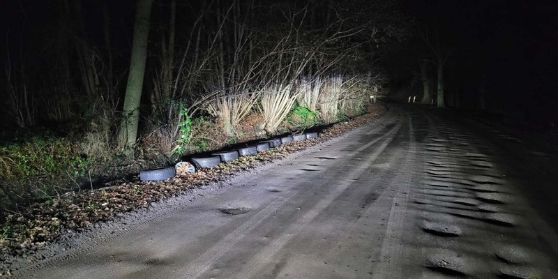POL-SE: Quickborn - Unbekannte entsorgen Altreifen am Fahrbahnrand - Polizei sucht Zeugen - Foto: presseportal.de