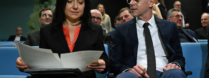 Wirtschaftsministerin Katherina Reiche (CDU) trifft Gideon Sa’ar, Außenminister von Israel. - Foto: Elisa Schu/dpa