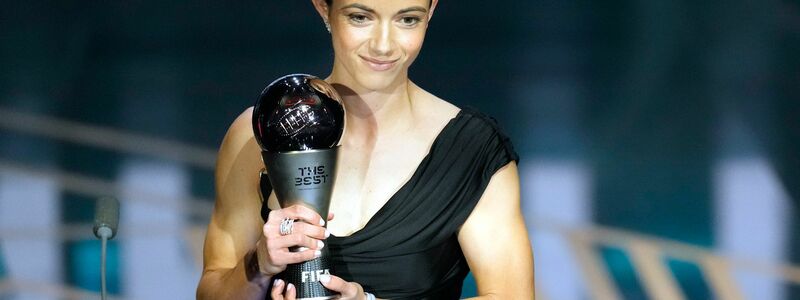 Wie im Vorjahr Weltfußballerin: Aitana Bonmati. (Archivbild) - Foto: Kirsty Wigglesworth/AP