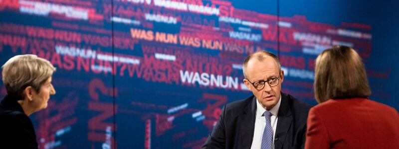 Bundeskanzler Merz stellte sich im ZDF Fragen zur Ukraine. - Foto: Thomas Kierok/ZDF/dpa