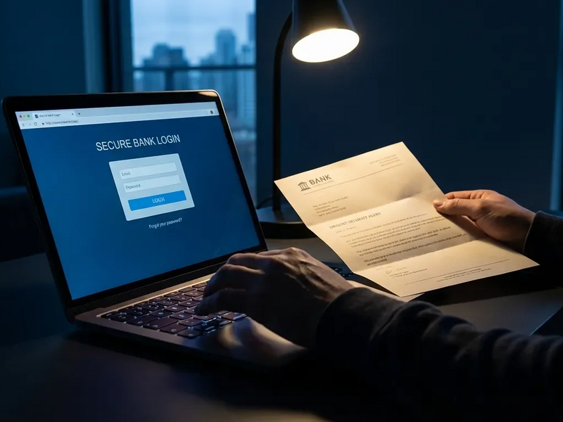 KI-Phishing und gefälschte Bankbriefe fluten Deutschland - Foto: über boerse-global.de