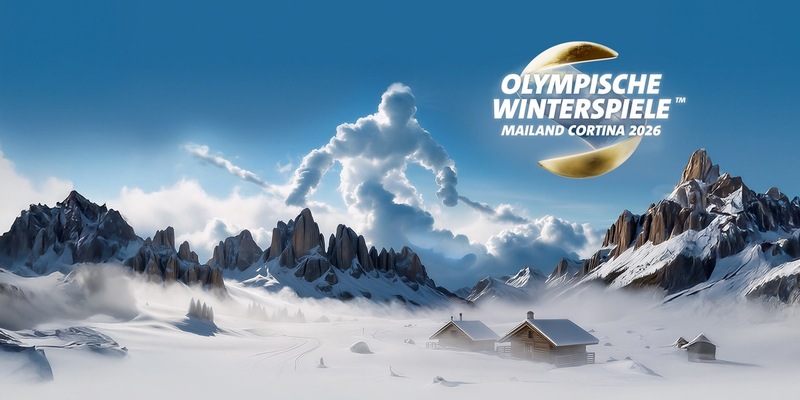 Über 120 Sendestunden im TV, bis zu 700 Stunden Livestream, volles Programm im Hörfunk und auf Social Media - die Olympischen Winterspiele in Mailand/Cortina ab 6. Februar 2026 live in der ARD - Foto: presseportal.de