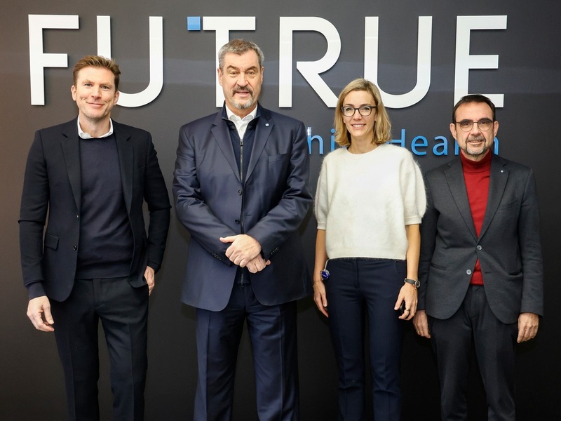 Bayerns Ministerpräsident Dr. Markus Söder besucht FUTRUE, eines der am schnellsten wachsenden Healthcare-Unternehmen weltweit - Foto: presseportal.de