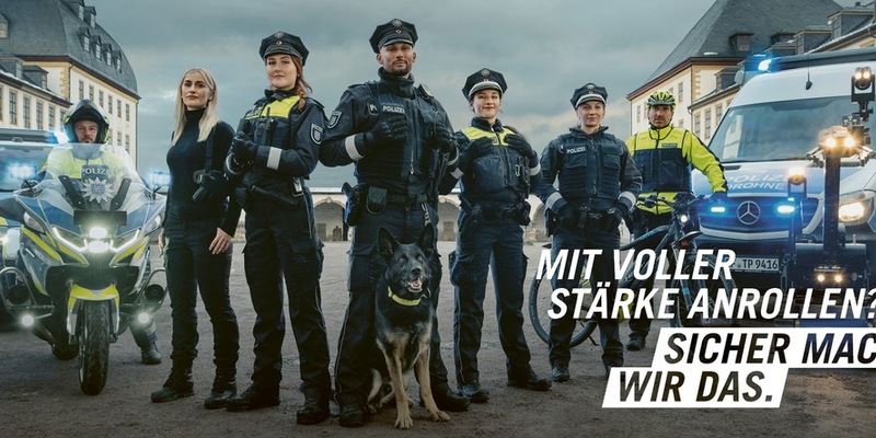 LPI-SHL: Erlebe die Welt der Polizei hautnah und digital - Dein Schnuppertag im Inspektionsdienst Suhl - Foto: presseportal.de