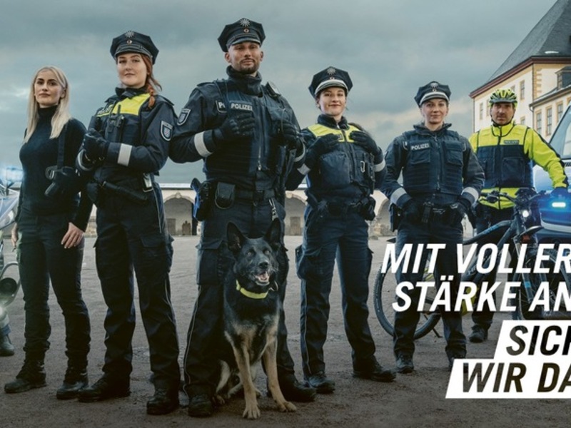 LPI-SHL: Erlebe die Welt der Polizei hautnah und digital - Dein Schnuppertag im Inspektionsdienst Suhl - Foto: presseportal.de