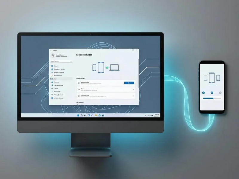 Windows 11 macht Mobilgeräte zum System-Bestandteil - Foto: über boerse-global.de