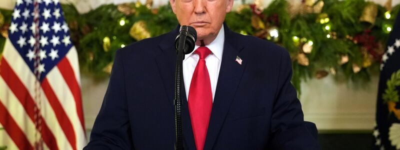 Trump richtete sich mit einer Rede an die Nation. - Foto: Doug Mills/Pool The New York Times/AP/dpa