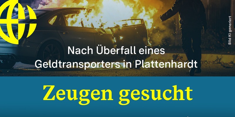 LKA-BW: Gemeinsame Pressemitteilung der Staatsanwaltschaft Stuttgart, des LKA und des PP Reutlingen - Raubüberfall auf Werttransport: Zeugenaufruf zu einer aufgebrochenen Scheune in Filderstadt - Foto: presseportal.de