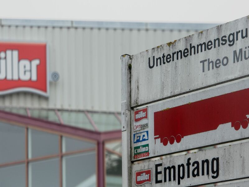 Der Stammsitz der Unternehmensgruppe Theo Müller in Aretsried. (Archiv) - Foto: Stefan Puchner/dpa