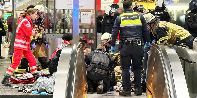 Messerattacke am Essener Hauptbahnhof - ein Verdächtiger sitzt jetzt in U-Haft. (Archivbild) - Foto: Stephan Witte/KDF-TV & Picture/dpa