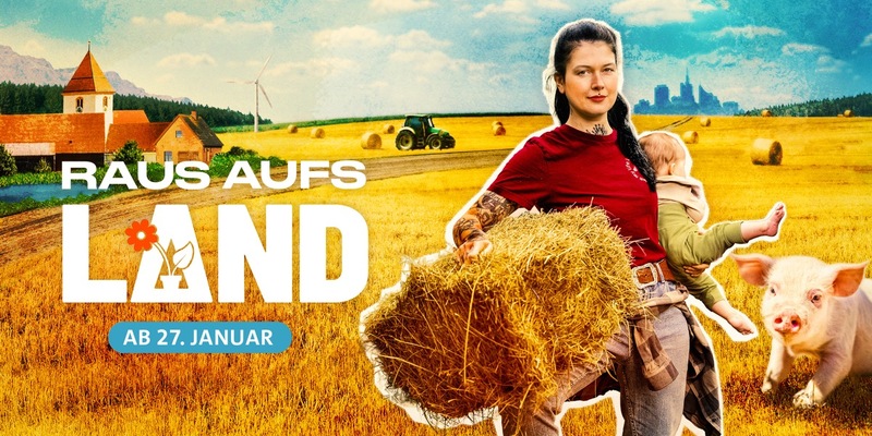 Erfolgreiche ARD-Doku-Soap Raus aufs Land geht in die sechste Staffel - Foto: presseportal.de