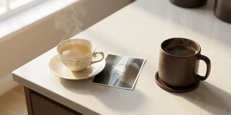 Studie: Täglicher Tee stärkt Knochen, zu viel Kaffee schadet - Foto: über boerse-global.de