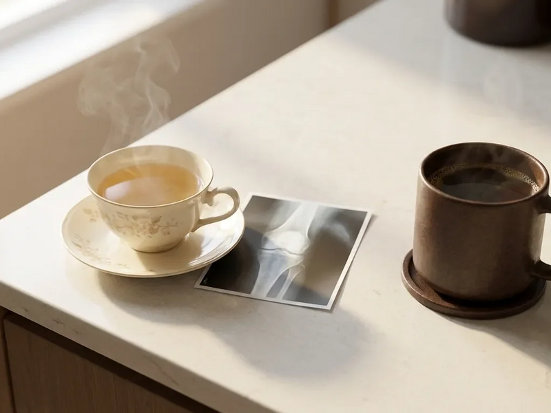 Studie: Täglicher Tee stärkt Knochen, zu viel Kaffee schadet - Foto: über boerse-global.de