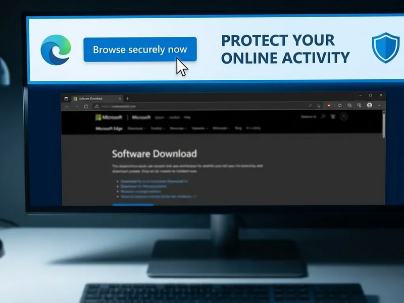 Microsoft Edge blockiert Chrome-Download mit Sicherheits-Warnung - Foto: über boerse-global.de