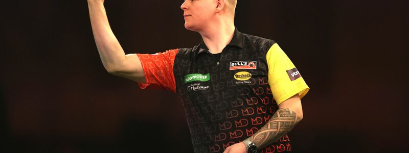 Mike De Decker kritisierte das Publikum im Alexandra Palace - Foto: Steven Paston/PA Wire/dpa