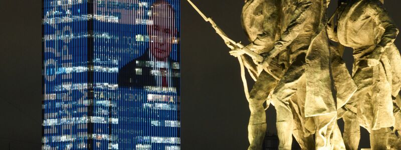 Putins Pressekonferenz wird als Ereignis des Jahres inszeniert. (Archivbild) - Foto: Dmitri Lovetsky/AP/dpa