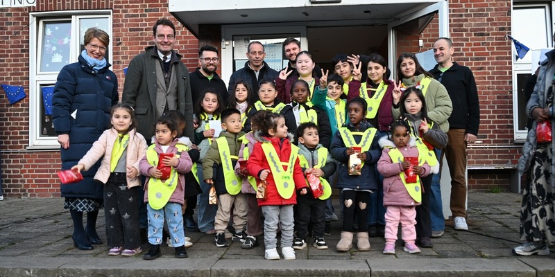 POL-MS: Integration durch Begegnung: Winterfest in der ZUE Münster - Foto: presseportal.de