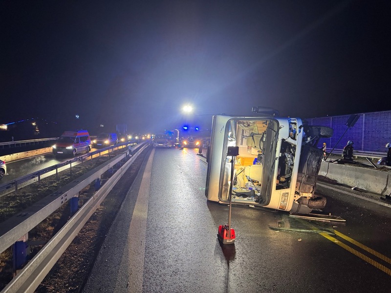 FW Allensbach: H1 VU unklar - Foto: presseportal.de