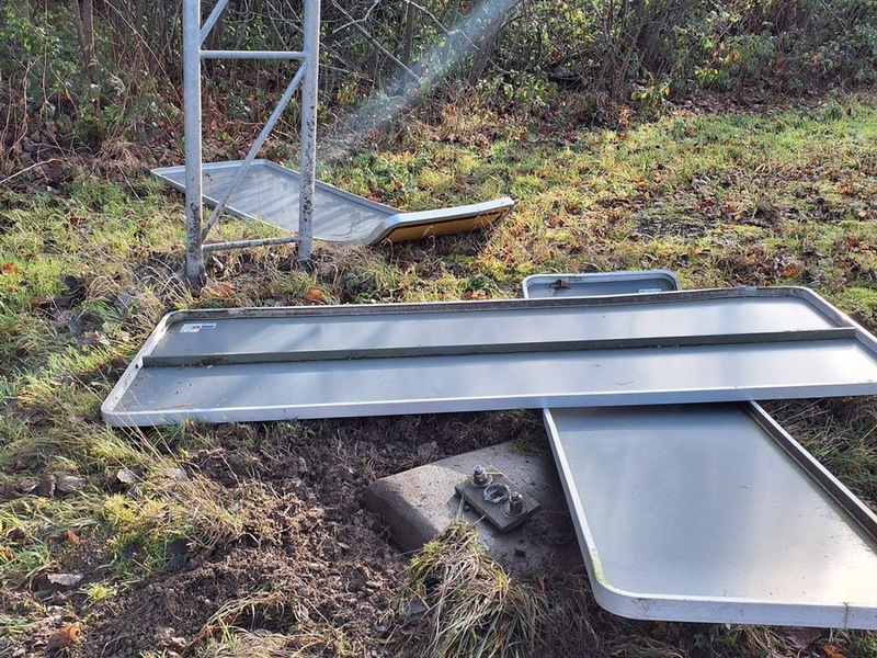 POL-PDTR: Verkehrsschild an B50/ Abfahrt Hochscheid beschädigt - Foto: presseportal.de