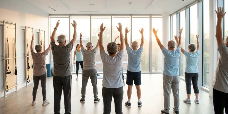 Fitnessbranche: Senioren-Training wird 2025 dynamisch und kognitiv - Foto: über boerse-global.de