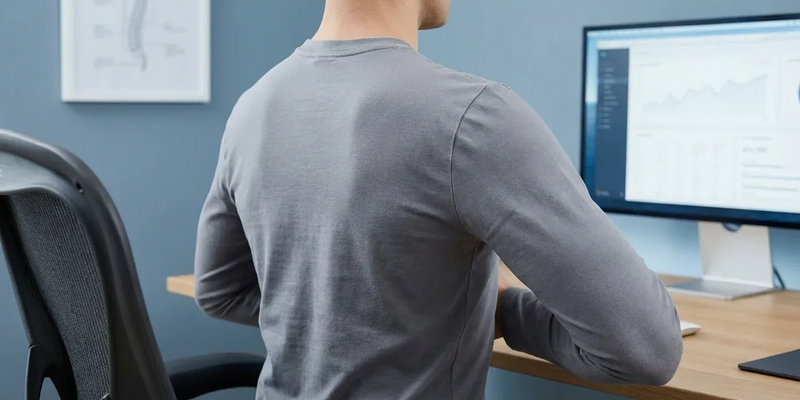 V-W-Haltung: Neue Waffe gegen den Büro-Nacken - Foto: über boerse-global.de