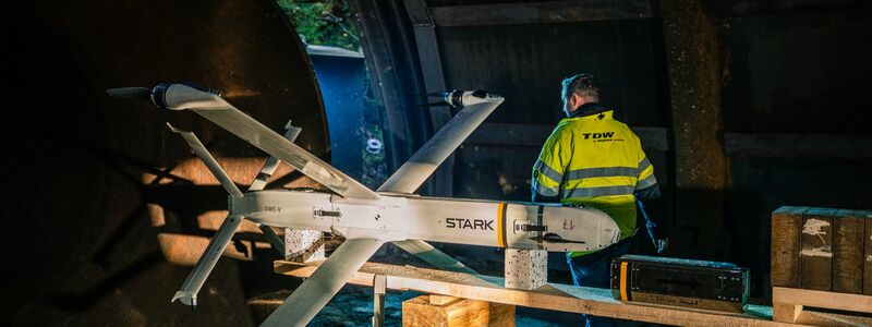 Der als erfolgreich bezeichnete Industrietest soll die Grundlage dafür legen, um die Bundeswehr zügig mit der Drohnenwaffe ausstatten zu können, teilten die Unternehmen nach dem Test mit. - Foto: Mbda Deutschland Gmbh/dpa