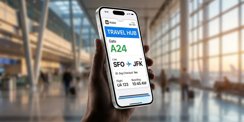 iPhone wird zum zentralen Reise-Hub für Flugpassagiere - Foto: über boerse-global.de