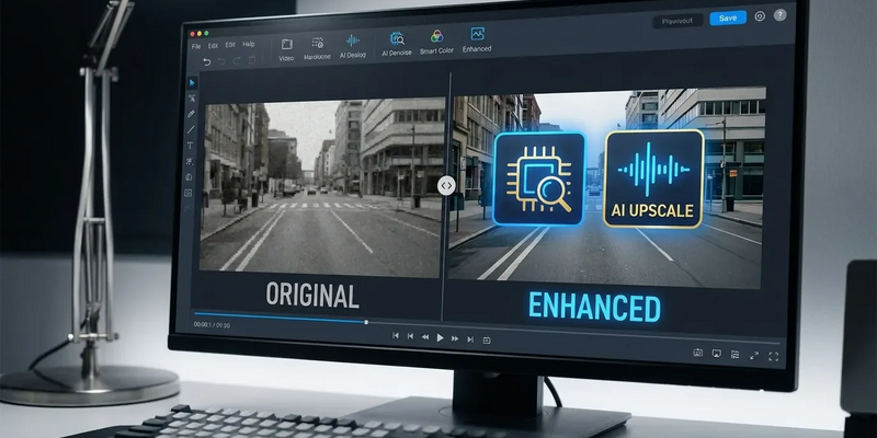 Wondershare UniConverter wird mit Topaz KI zur Video-Restauration - Foto: über boerse-global.de